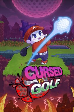 Box artwork for Cursed to Golf.