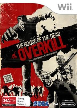 Box artwork for The House of the Dead: Overkill.