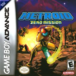 Box artwork for Metroid: Zero Mission.