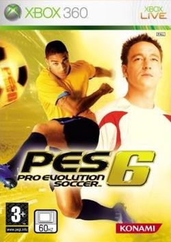 Box artwork for Pro Evolution Soccer 6.