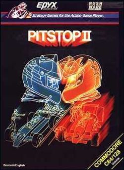 Box artwork for Pitstop II.