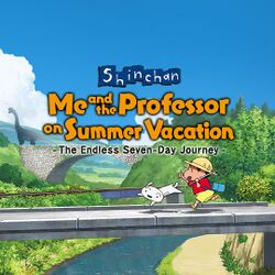 Box artwork for Shin-chan: Me and the Professor on Summer Vacation - The Endless Seven-Day Journey.