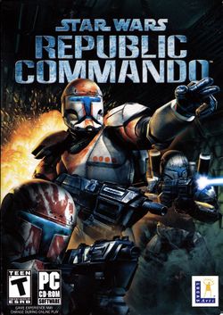Box artwork for Star Wars: Republic Commando.