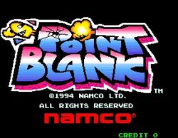 The logo for Point Blank.