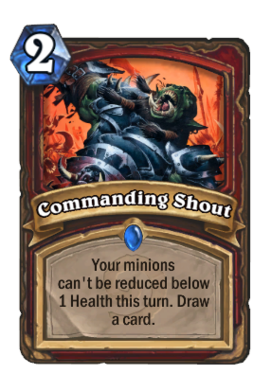 Commanding Shout.