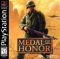 Box artwork for Medal of Honor.