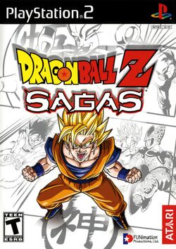 Box artwork for Dragon Ball Z: Sagas.