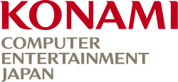 Konami Computer Entertainment Japan's company logo.