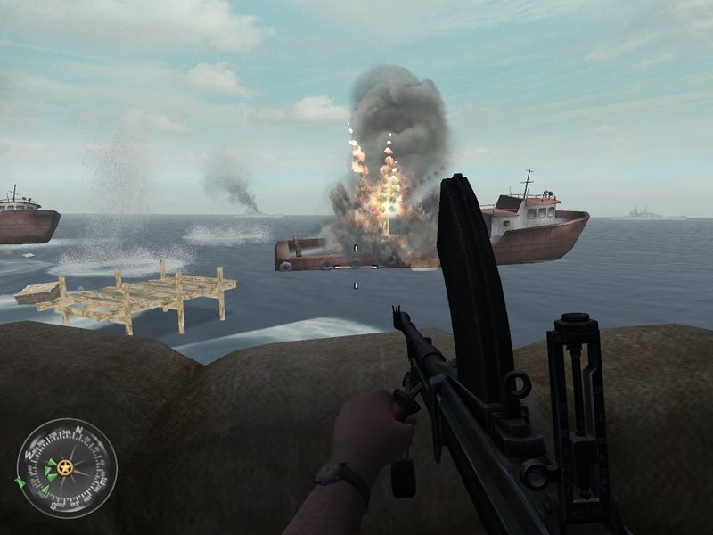 File:COD2 El Daba Nazi Ships Sinking.jpg