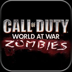 Box artwork for Call of Duty: World at War: Zombies.