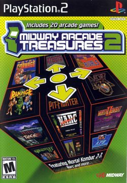 Box artwork for Midway Arcade Treasures 2.