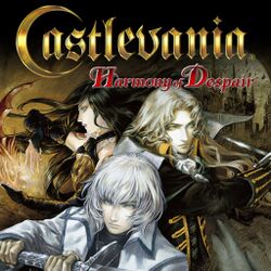 Box artwork for Castlevania: Harmony of Despair.