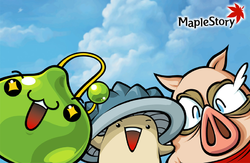 Box artwork for MapleStory.