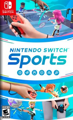 Box artwork for Nintendo Switch Sports.