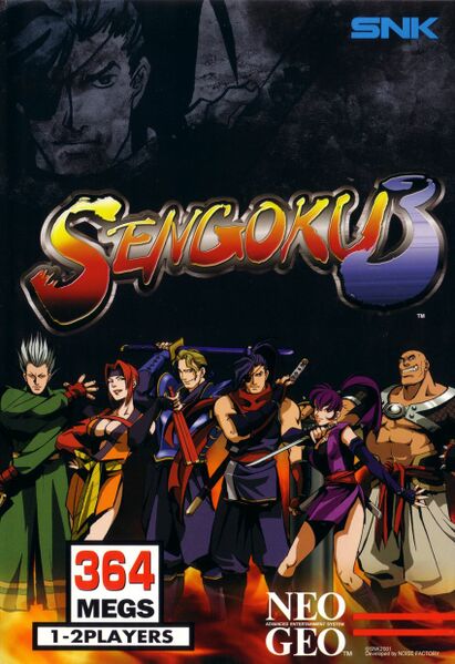 File:Sengoku 3 Neo Geo box.jpg