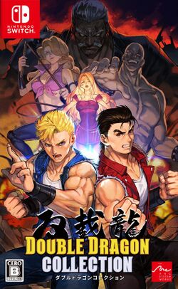 Box artwork for Double Dragon Collection.