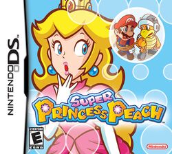 Box artwork for Super Princess Peach.