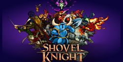 Box artwork for Shovel Knight.
