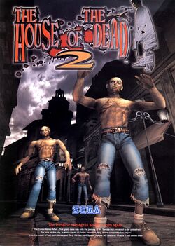 Box artwork for The House of the Dead 2.