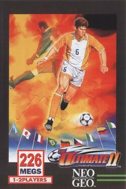 Box artwork for The Ultimate 11: SNK Football Championship.