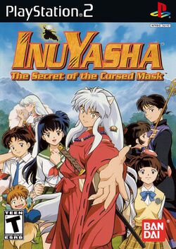 Box artwork for Inuyasha: The Secret of the Cursed Mask.