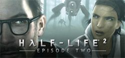 Box artwork for Half-Life 2: Episode Two.