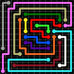 Flow Free Jumbo Pack Grid 13x13 Level 15.png