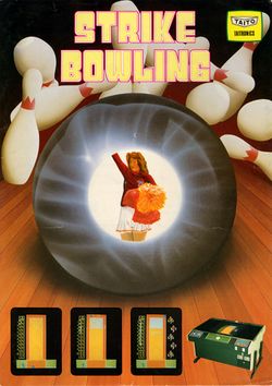 Box artwork for Strike Bowling.