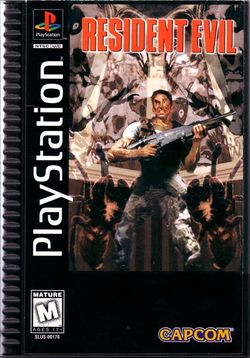 Box artwork for Resident Evil.