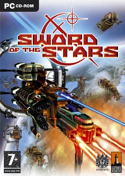 Box artwork for Sword of the Stars.