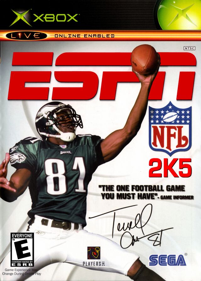 ESPN NFL 2K5 — StrategyWiki | Strategy guide and game reference wiki