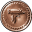 Uncharted 2 50 Kills Micro – 9mm trophy.png