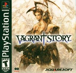 Box artwork for Vagrant Story.