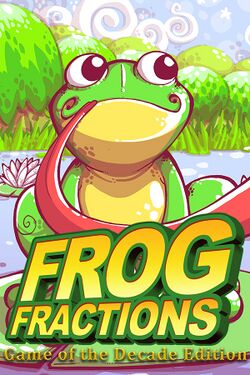Box artwork for Frog Fractions.