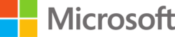 Microsoft's company logo.