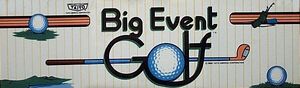 Big Event Golf marquee