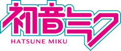 The logo for Hatsune Miku.