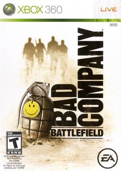 Box artwork for Battlefield: Bad Company.