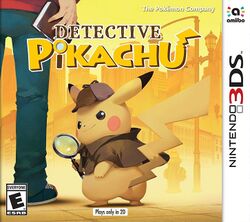 Box artwork for Detective Pikachu.