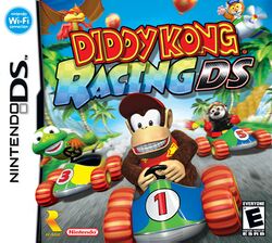 Box artwork for Diddy Kong Racing DS.