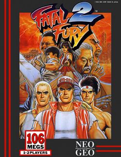 Box artwork for Fatal Fury 2.