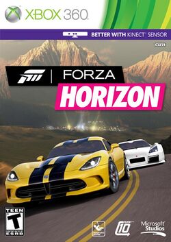 Box artwork for Forza Horizon.