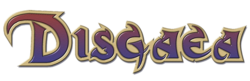 The logo for Disgaea.
