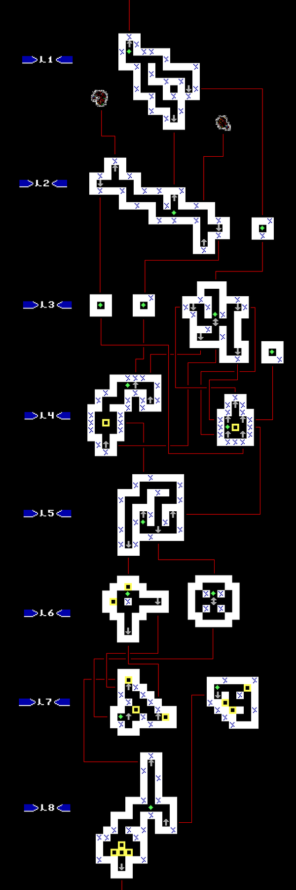 Ultima V Warriors of Destiny/Dungeons Destard and Shame — StrategyWiki