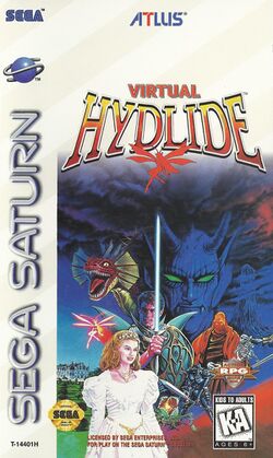 Box artwork for Virtual Hydlide.