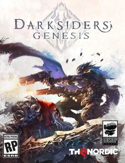 Box artwork for Darksiders Genesis.