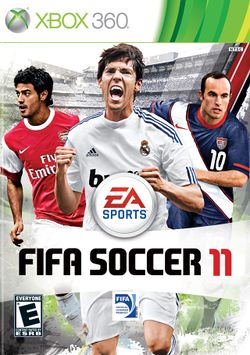 Box artwork for FIFA Soccer 11.