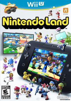 Box artwork for Nintendo Land.