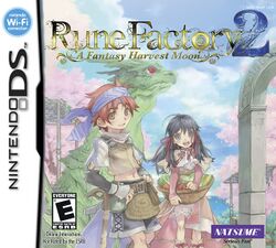 Box artwork for Rune Factory 2: A Fantasy Harvest Moon.