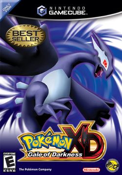 Box artwork for Pokémon XD: Gale of Darkness.
